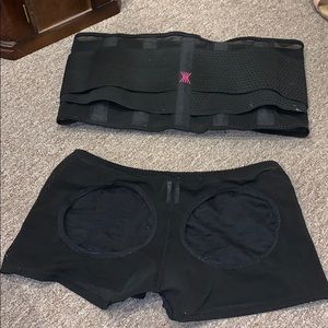 Butt lifter boyshorts & Hourglass shape belt